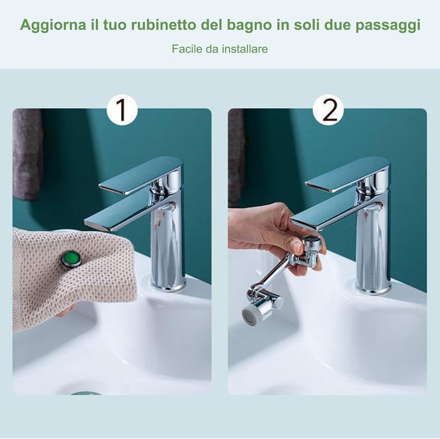 RUBINETTO MOVIBILE 1080°