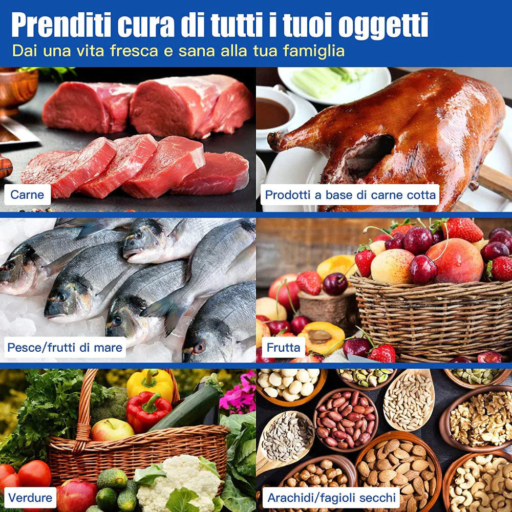 MACCHINA SOTTOVUOTO PER ALIMENTI