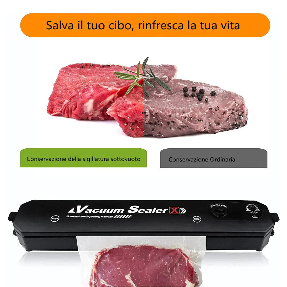 MACCHINA SOTTOVUOTO PER ALIMENTI