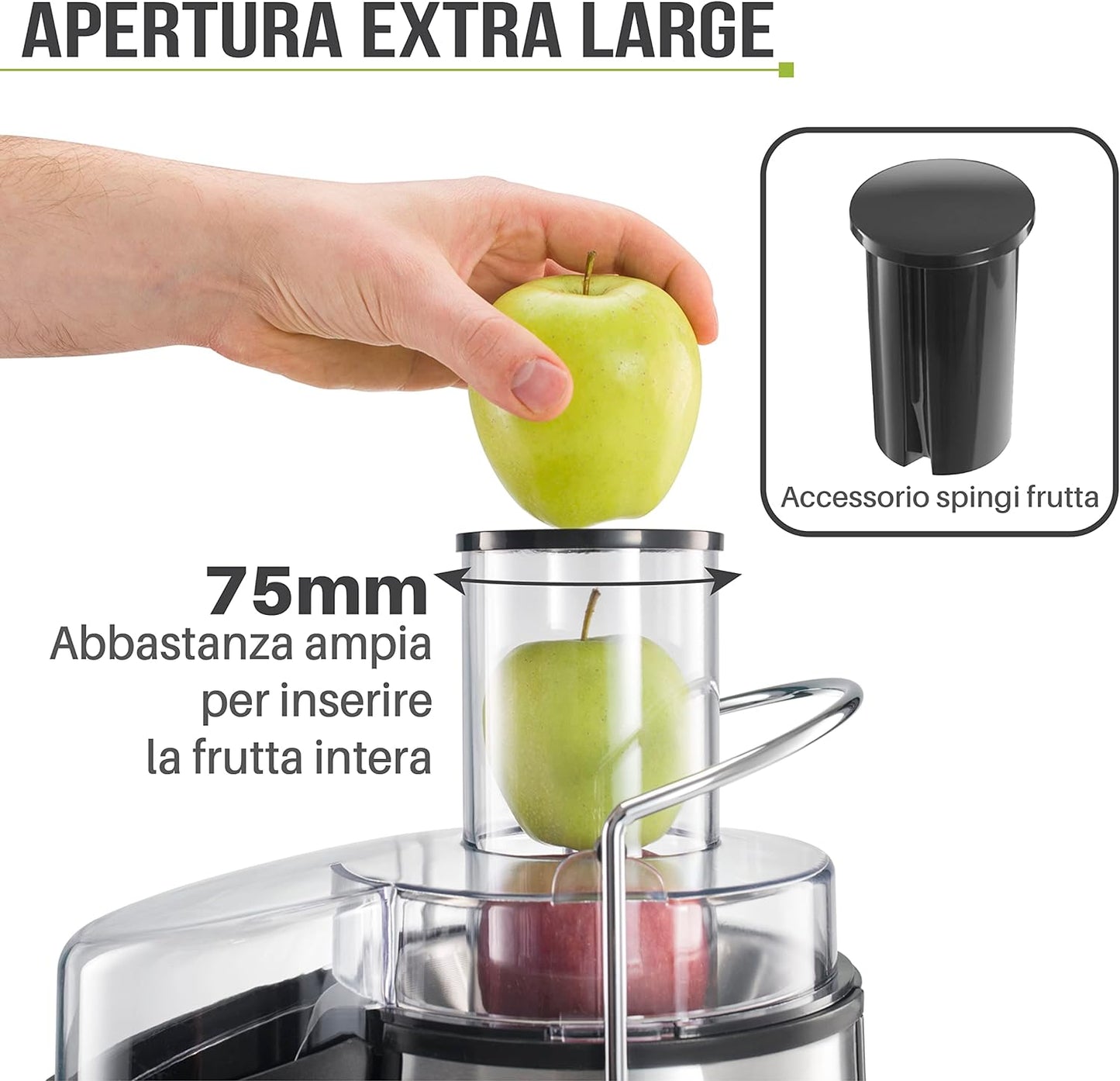 CENTRIFUGA FRUTTA E VERDURA PROFESSIONALE